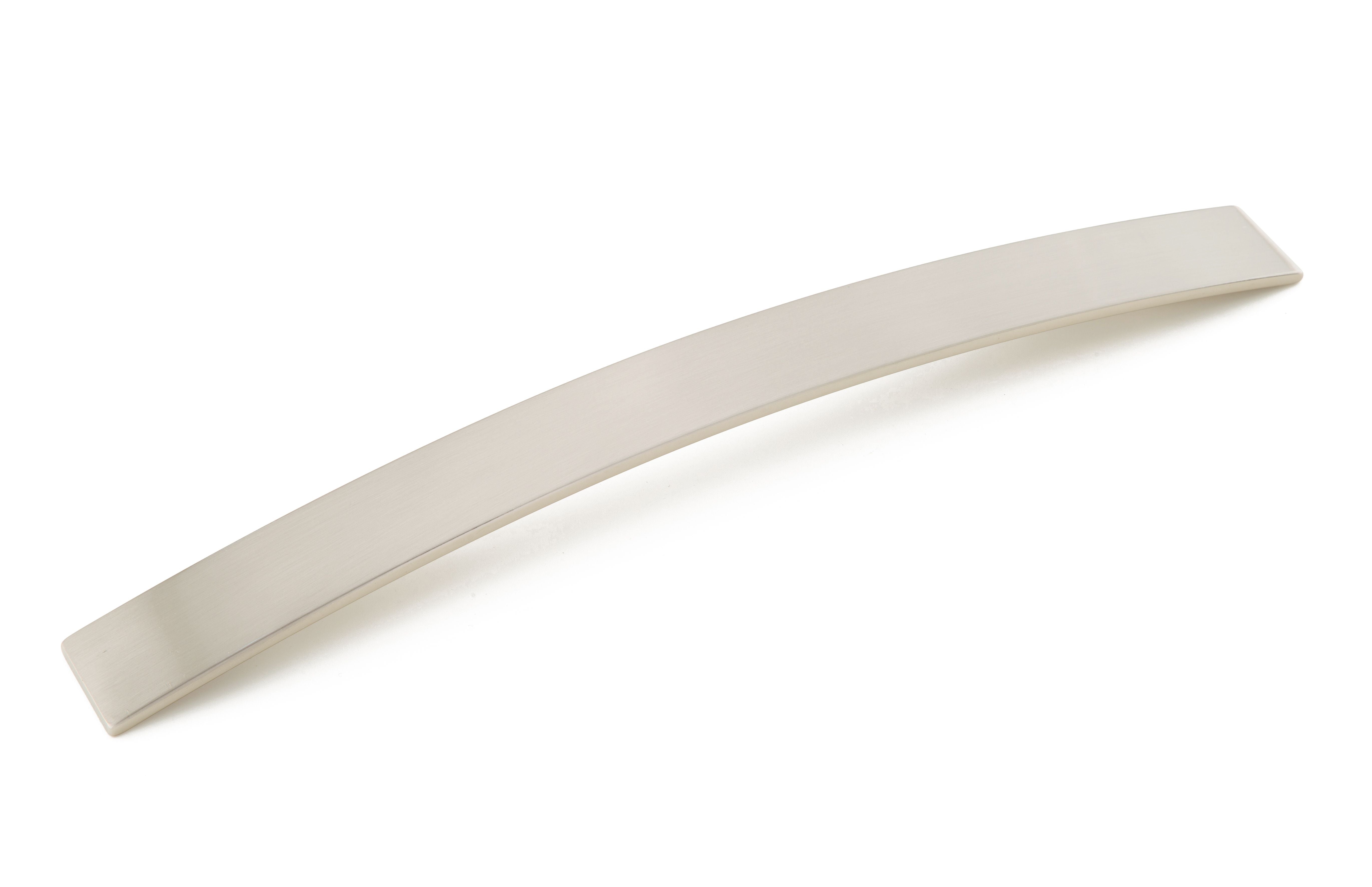 Schaub 365-15 288mm to 320mm Center to Center Arched Armadio Cabinet Pull Satin Nickel Finish Main image