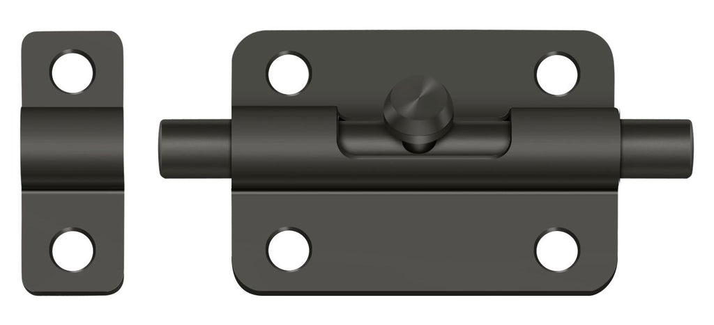 Deltana - 3" Barrel Bolt - Black