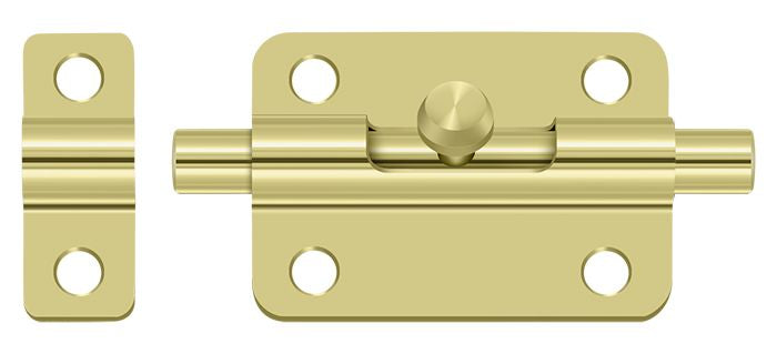 Deltana - 3" Barrel Bolt - Bright Brass