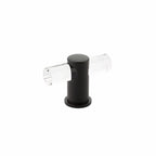 Schaub 401 - Lumiere Cabinet T Knob with Acrylic
