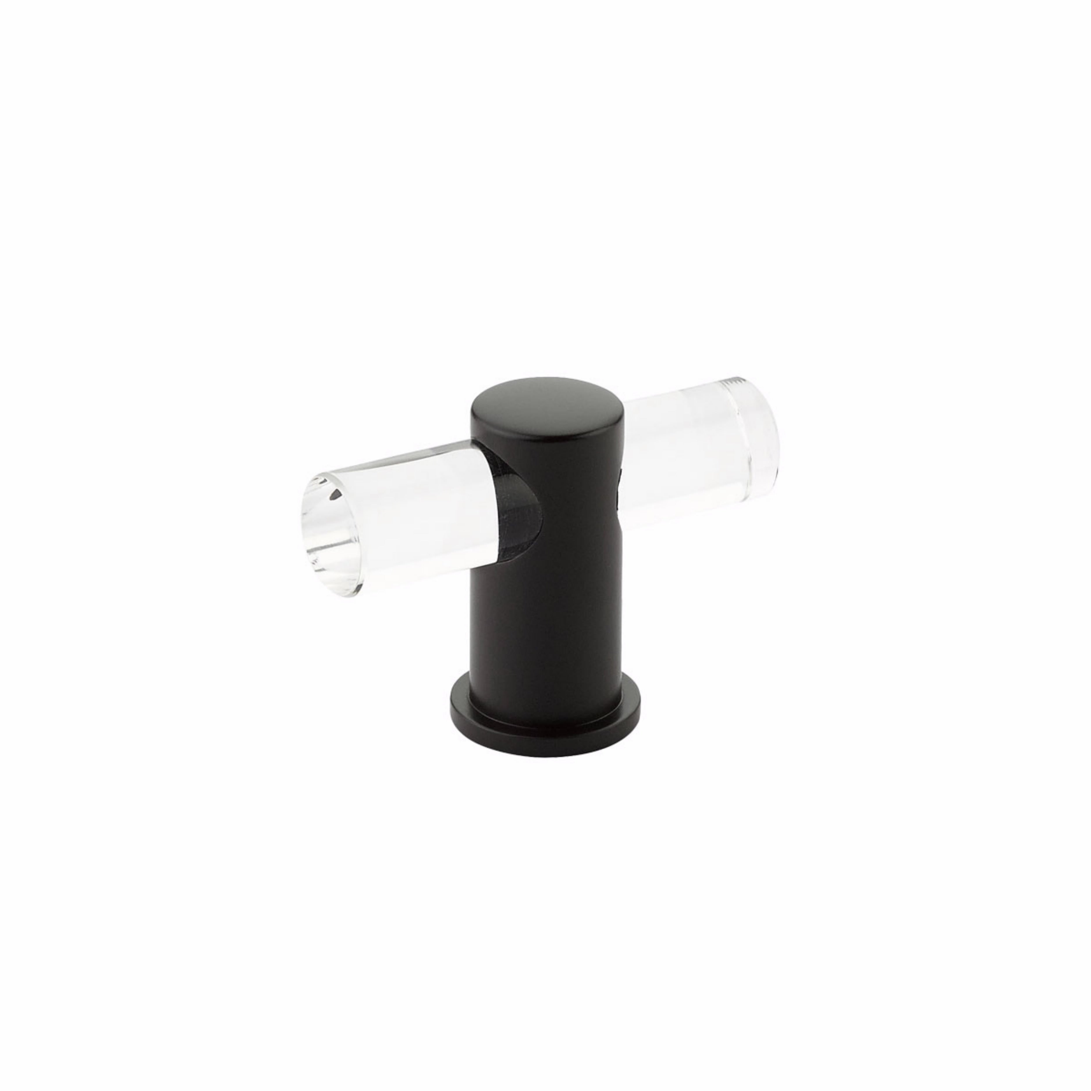 Schaub 401 - Lumiere Cabinet T Knob with Acrylic