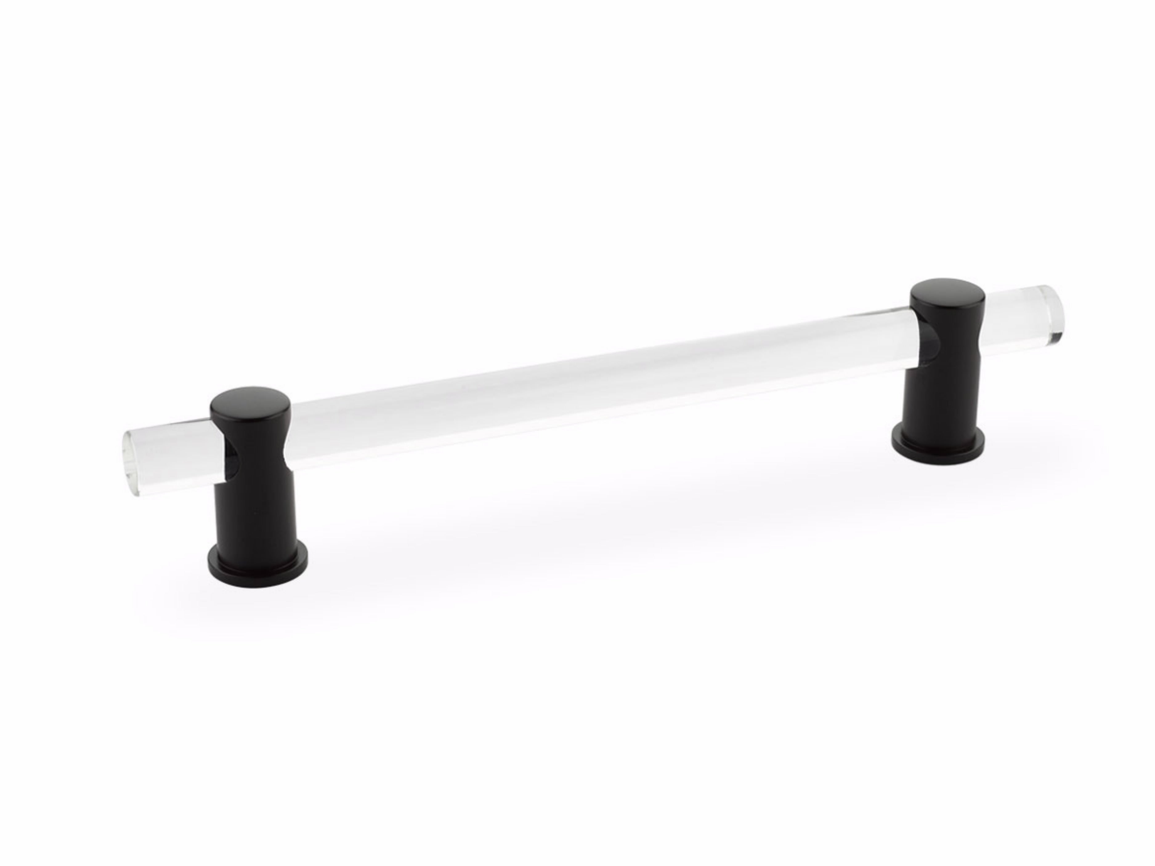 Schaub 406-MB 6" Center to Center Lumiere Cabinet Pull Matte Black Finish Main image