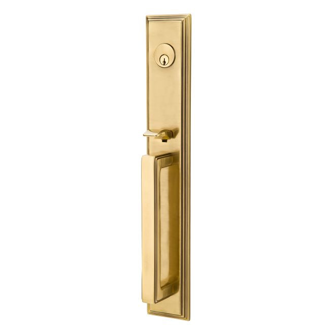 Emtek - Providence Knob 2-3/8" and 2-3/4" Backset Single Cylinder Melrose Tubular Handleset Secondary image