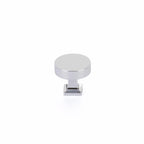 Schaub 469 -  1-1/4" Diameter Haniburton Cabinet Knob with Square Base