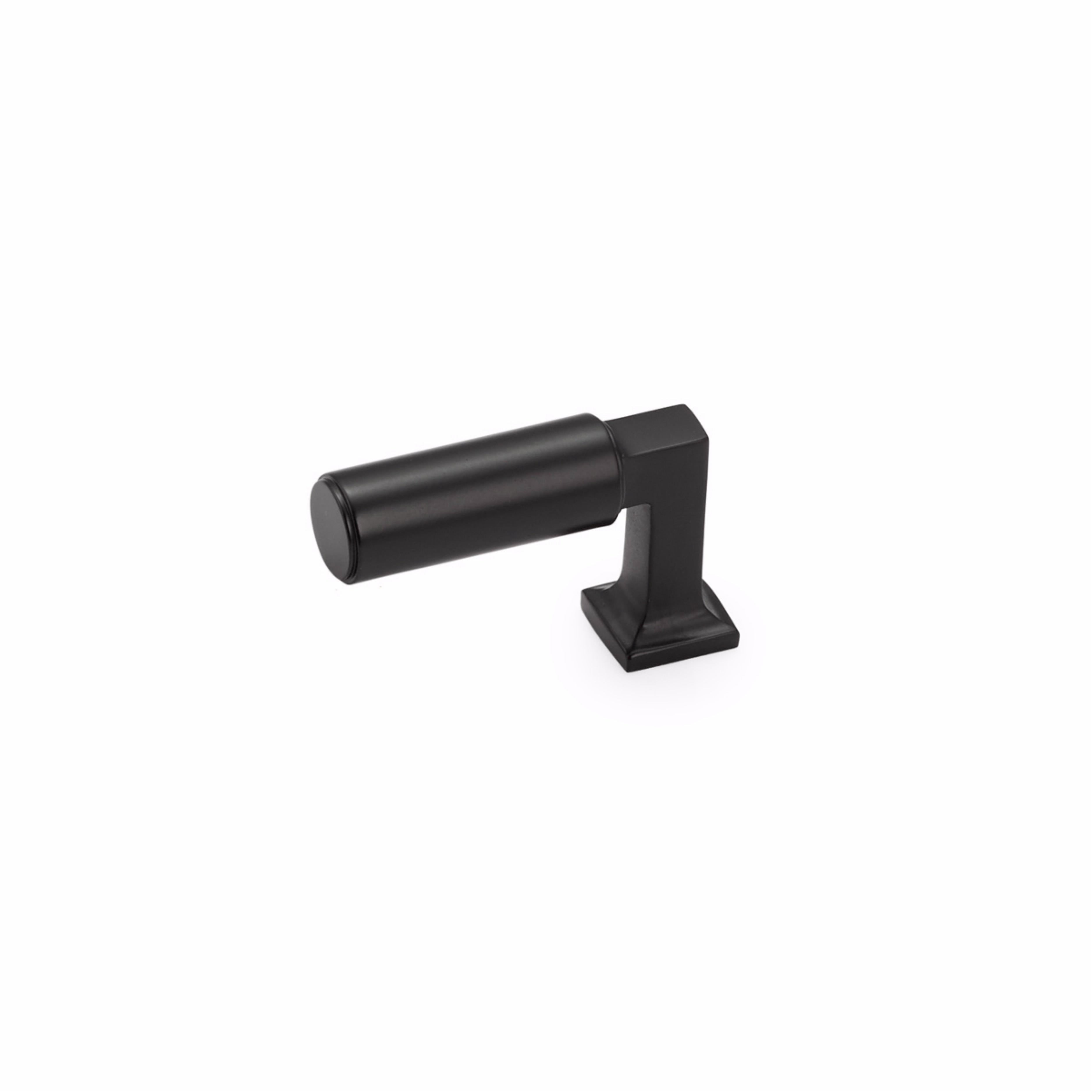 Schaub 472-MB 2" Haniburton Cabinet Finger Pull Matte Black Finish Main image