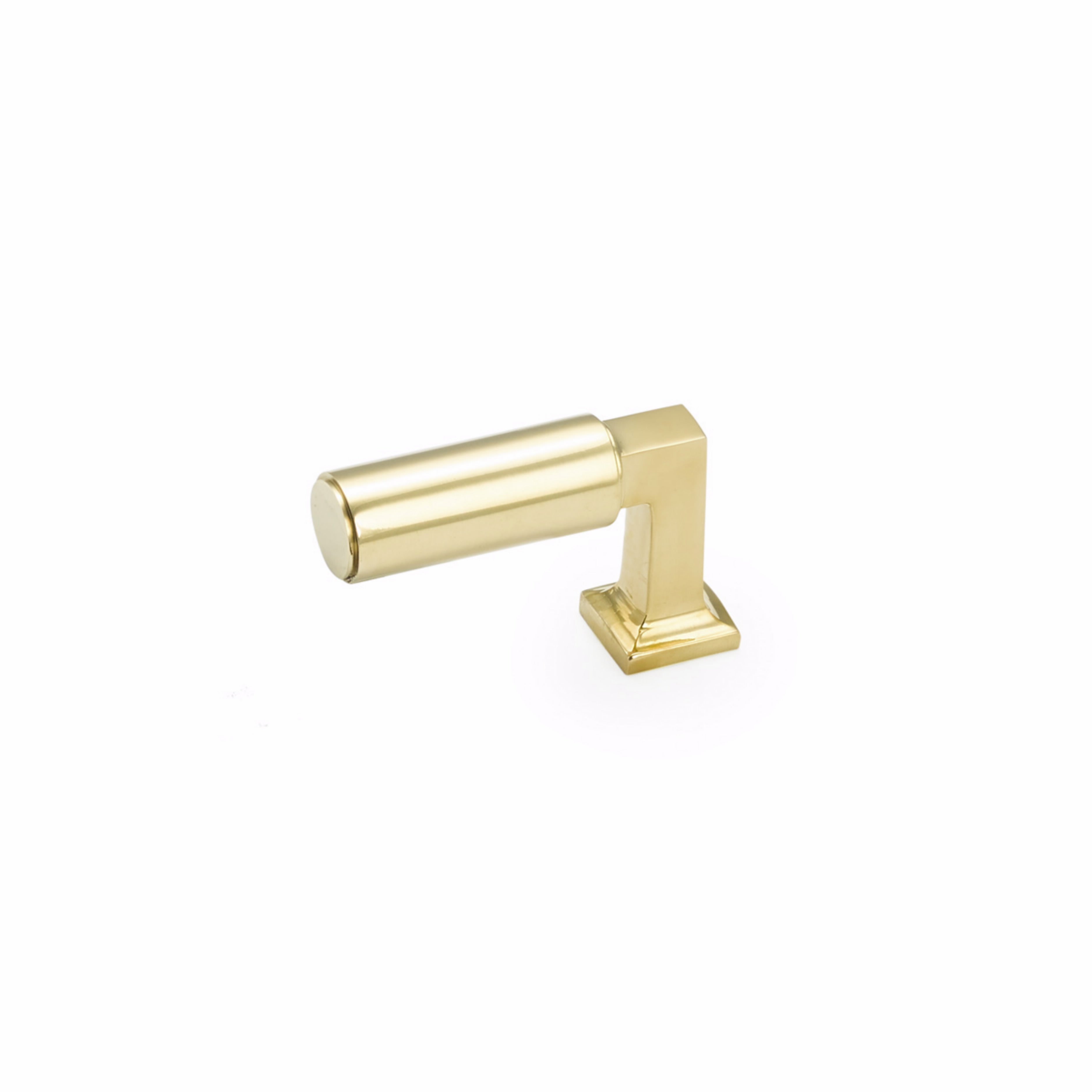 Schaub 472-UNBR 2" Haniburton Cabinet Finger Pull Unlacquered Brass Finish Main image