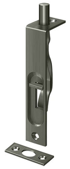 Deltana - 4" Flush Bolt; Heavy Duty - Antique Nickel