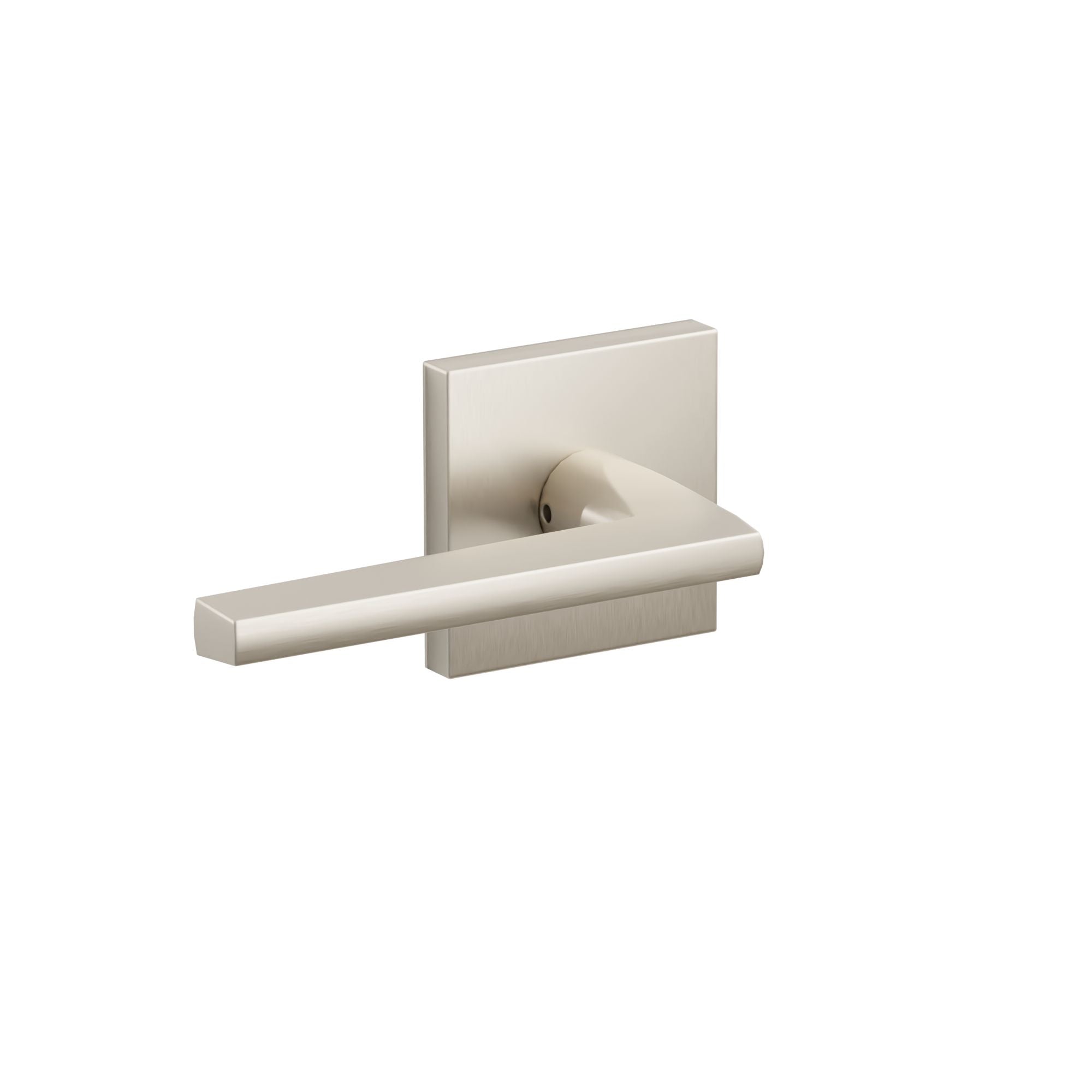 Emtek - Helios Lever 2-3/8" Backset Privacy with Square Rose with CF Mechanism for 1-3/8" to 1-3/4" Door Main image