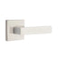 Emtek - Dumont Lever Dummy Pair with Square Rose for 1-1/4" to 2" Door