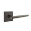 Emtek 4818HERUS10BRH Hermes Lever Right Hand 2-3/8" and 2-3/4" Backset Single Cylinder Davos Tubular Handleset Oil Rubbed Bronze Finish