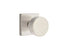 Emtek - Round Knob 2-3/8" and 2-3/4" Backset Keyed Entry with Disk Rose for 1-3/8" to 2-1/16" Door