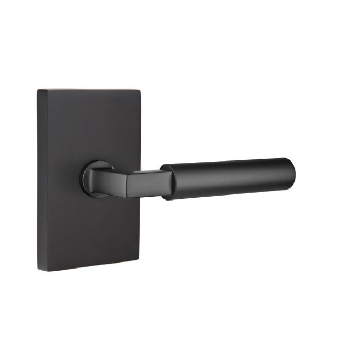 Emtek - Hercules Lever Dummy Pair with Modern Rectangular Rose for 1-1/4" to 2" Door Secondary image