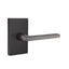 Emtek - Helios Lever 2-3/8" and 2-3/4" Backset Keyed Entry with Disk Rose for 1-3/8" to 2-1/16" Door