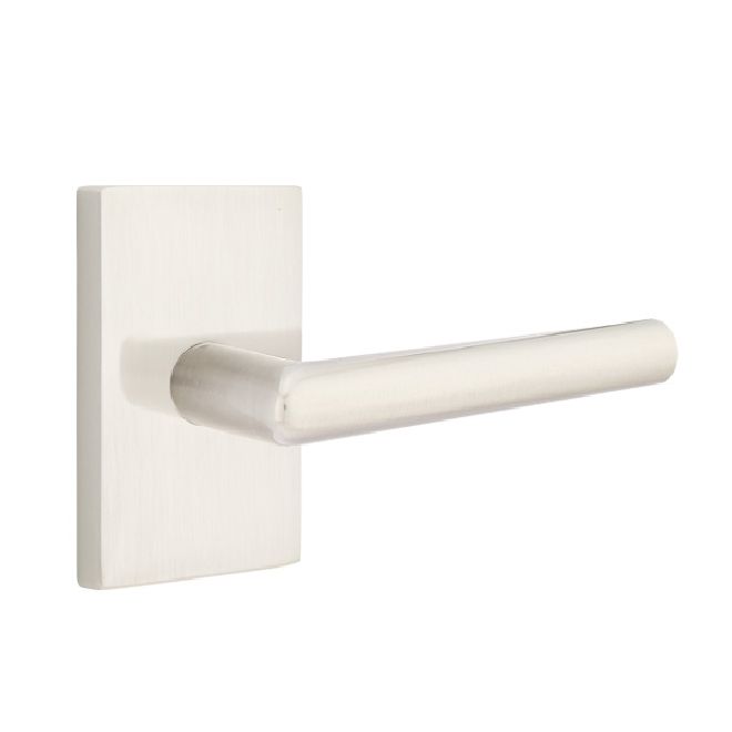 Emtek - Stuttgart Lever Dummy Pair with Modern Rectangular Rose for 1-1/4" to 2" Door Secondary image