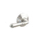 Emtek 5212STUUS14RH Stuttgart Lever Right Hand 2-3/8" Backset Privacy with Modern Rectangular Rose for 1-1/4" to 2" Door Polished Nickel Lifetime Finish