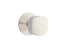 Emtek - Freestone Knob Dummy Pair with Modern Rectangular Rose for 1-1/4" to 2" Door
