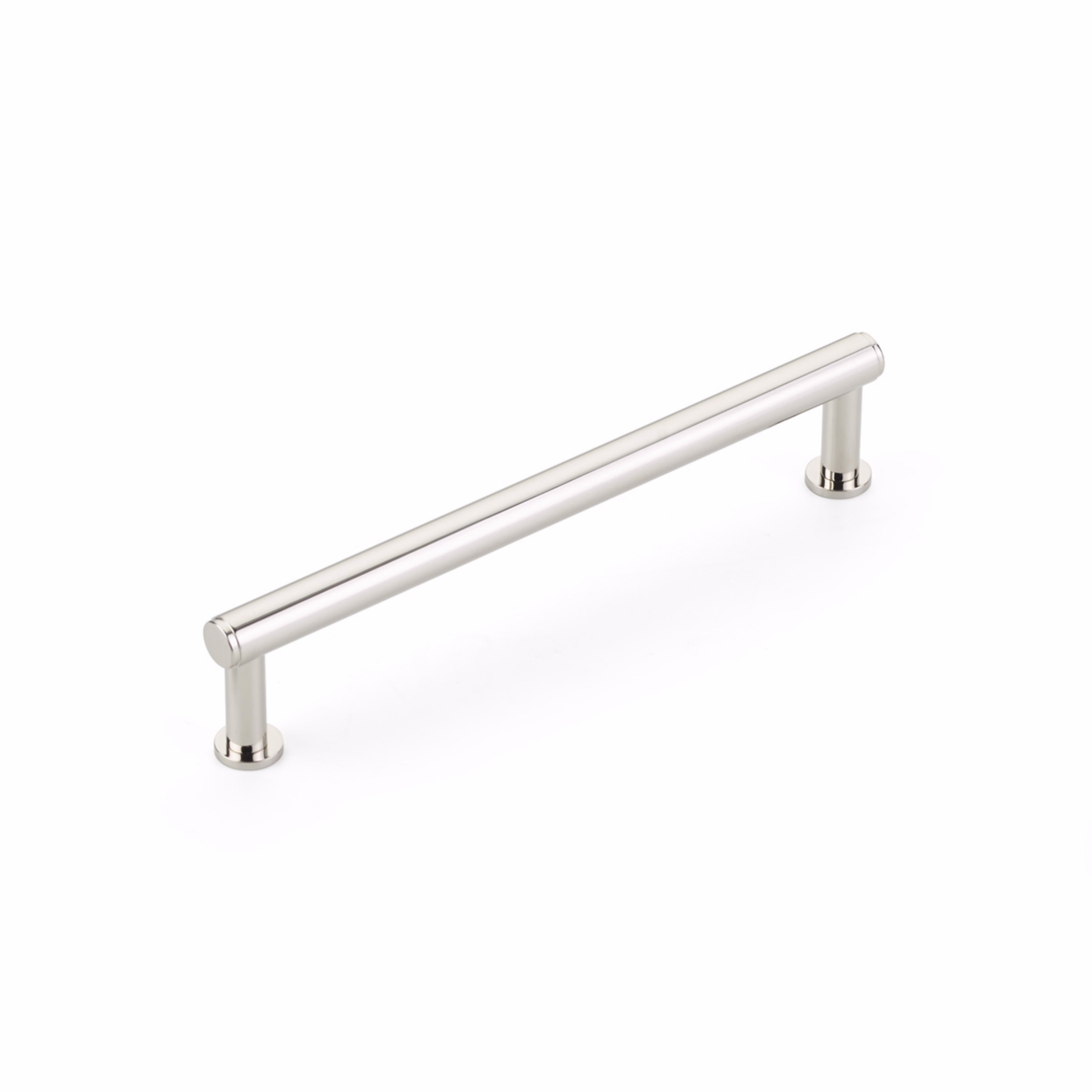 Schaub 5106-PN 6" Center to Center Pub House Cabinet Pull Polished Nickel Finish Main image