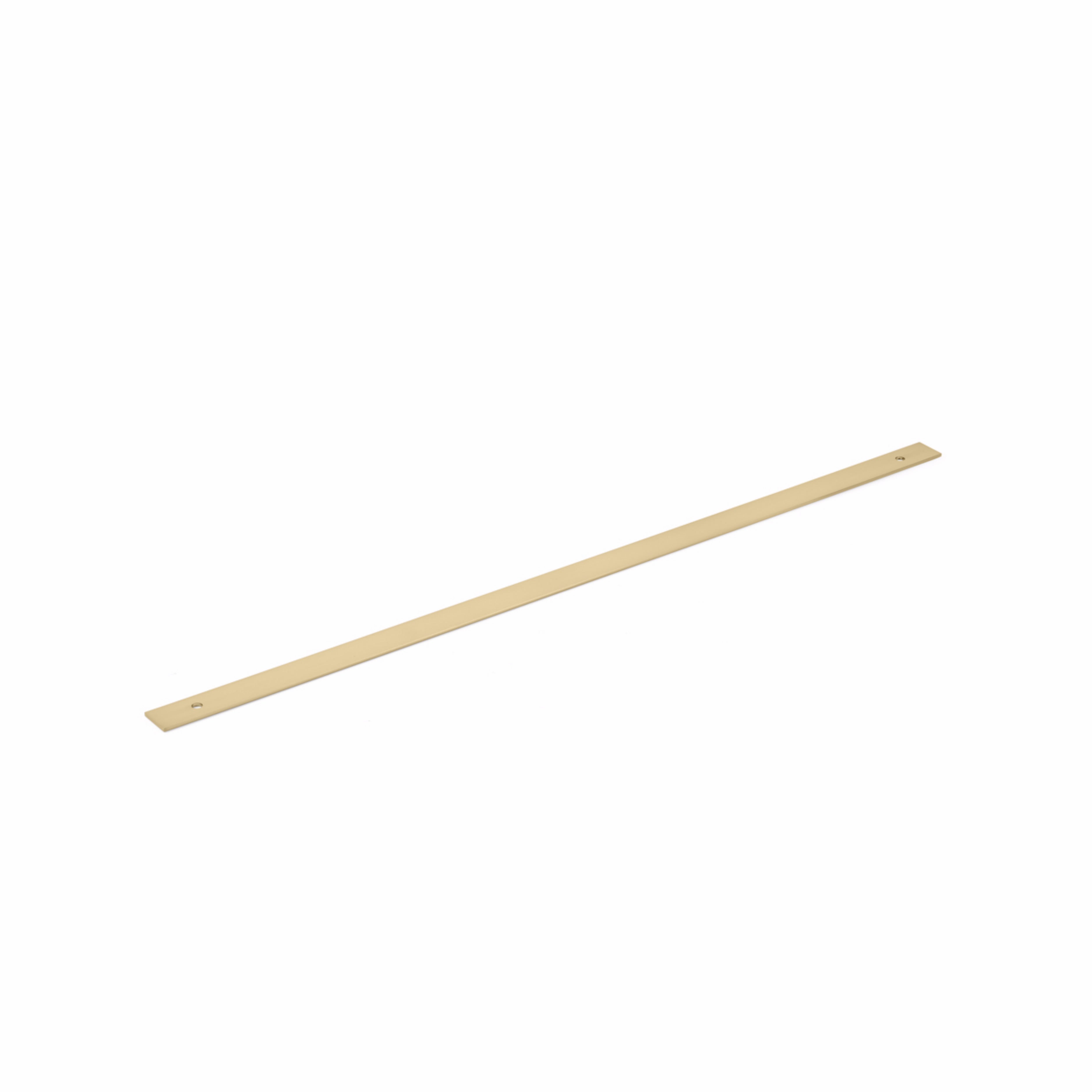 Schaub 5124AB-SSB 24" Center to Center Pub House Backplate for Appliance Pull Signature Satin Brass Finish