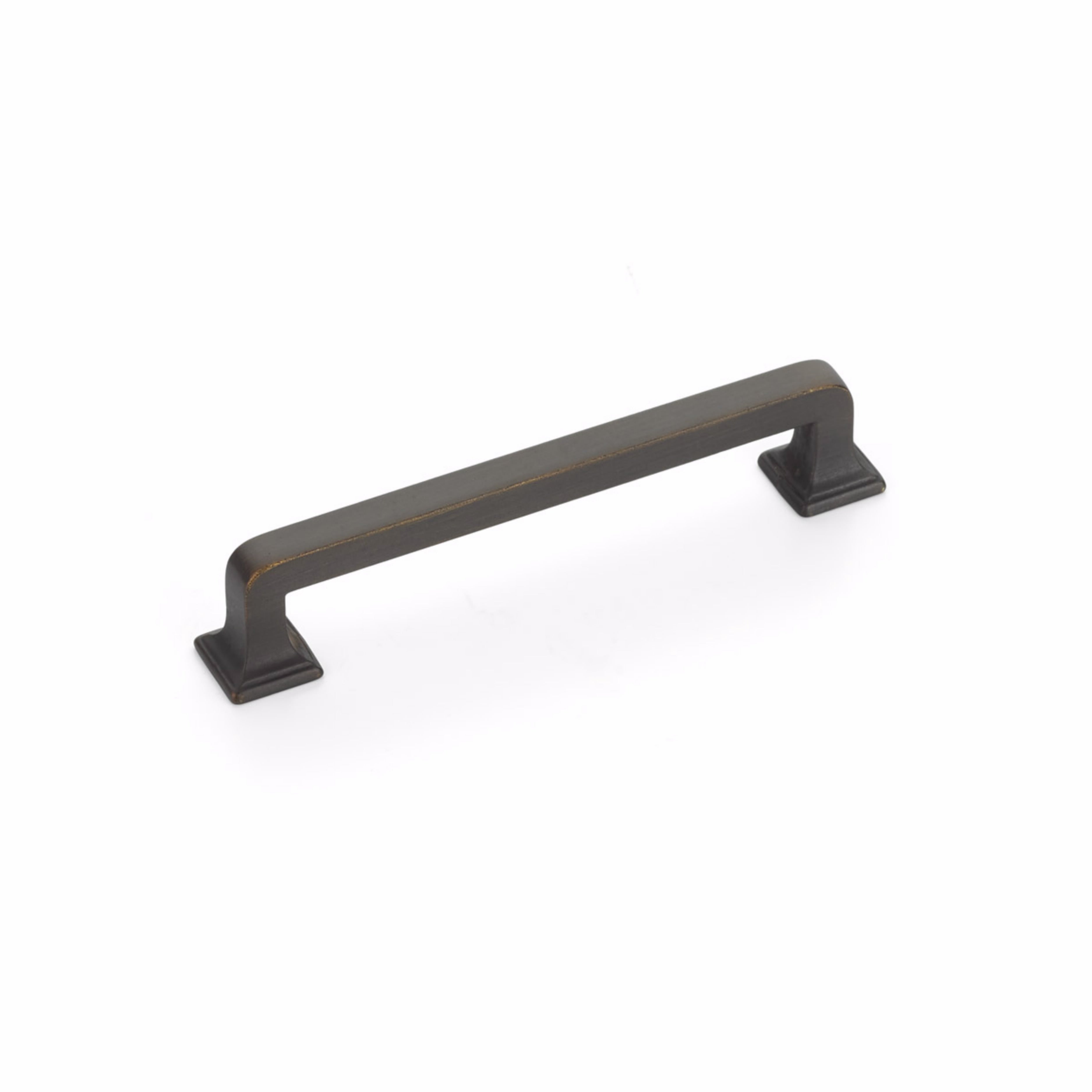 Schaub 523-ABZ 5" Center to Center Menlo Park Cabinet Pull Ancient Bronze Finish Main image
