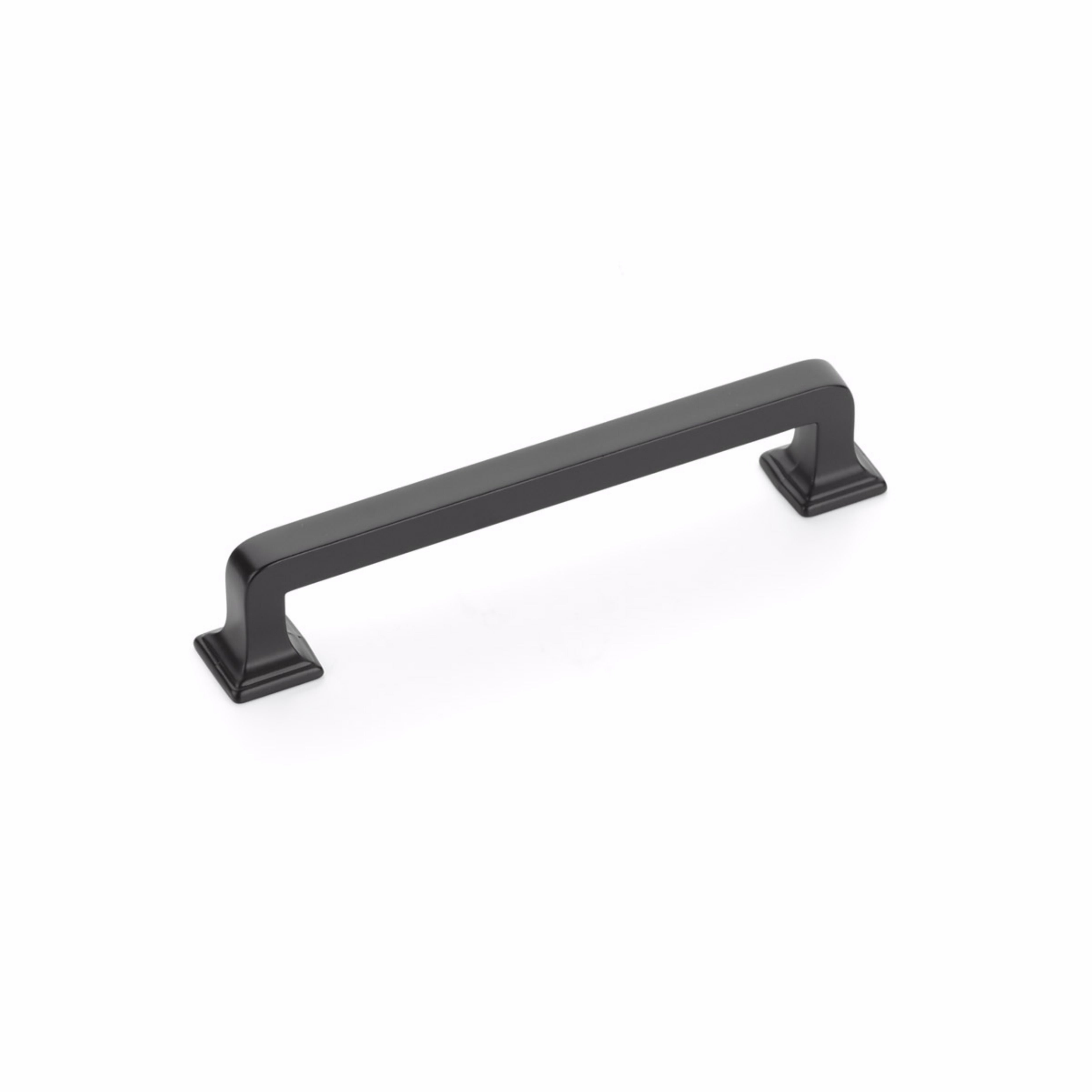Schaub 523-MB 5" Center to Center Menlo Park Cabinet Pull Matte Black Finish