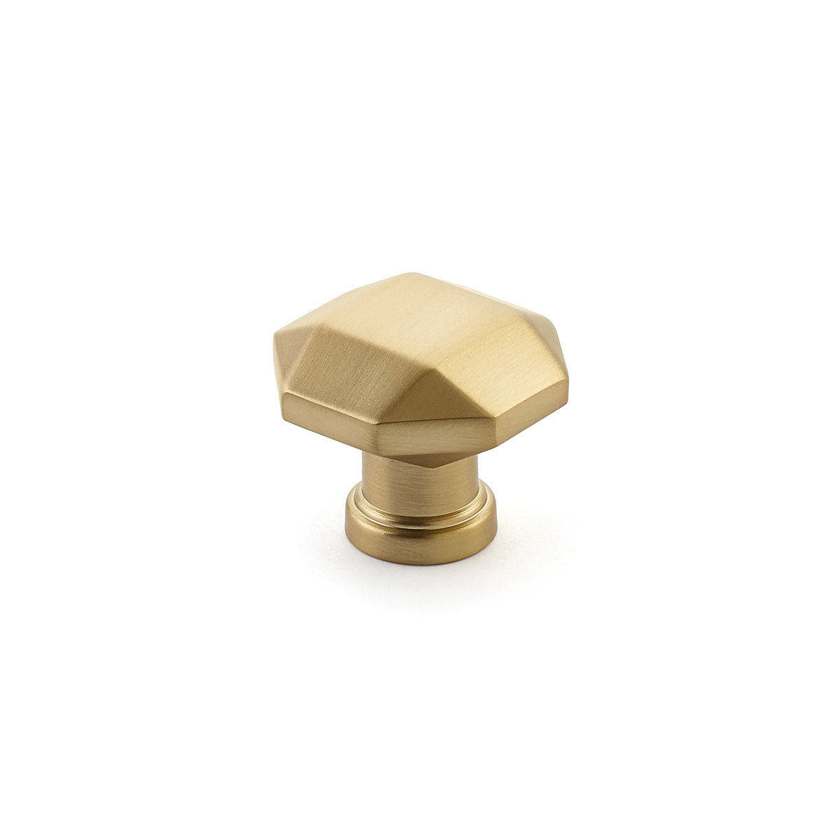 Schaub 531-SSB 1-1/4" Menlo Park Cabinet Knob Signature Satin Brass Finish Main image
