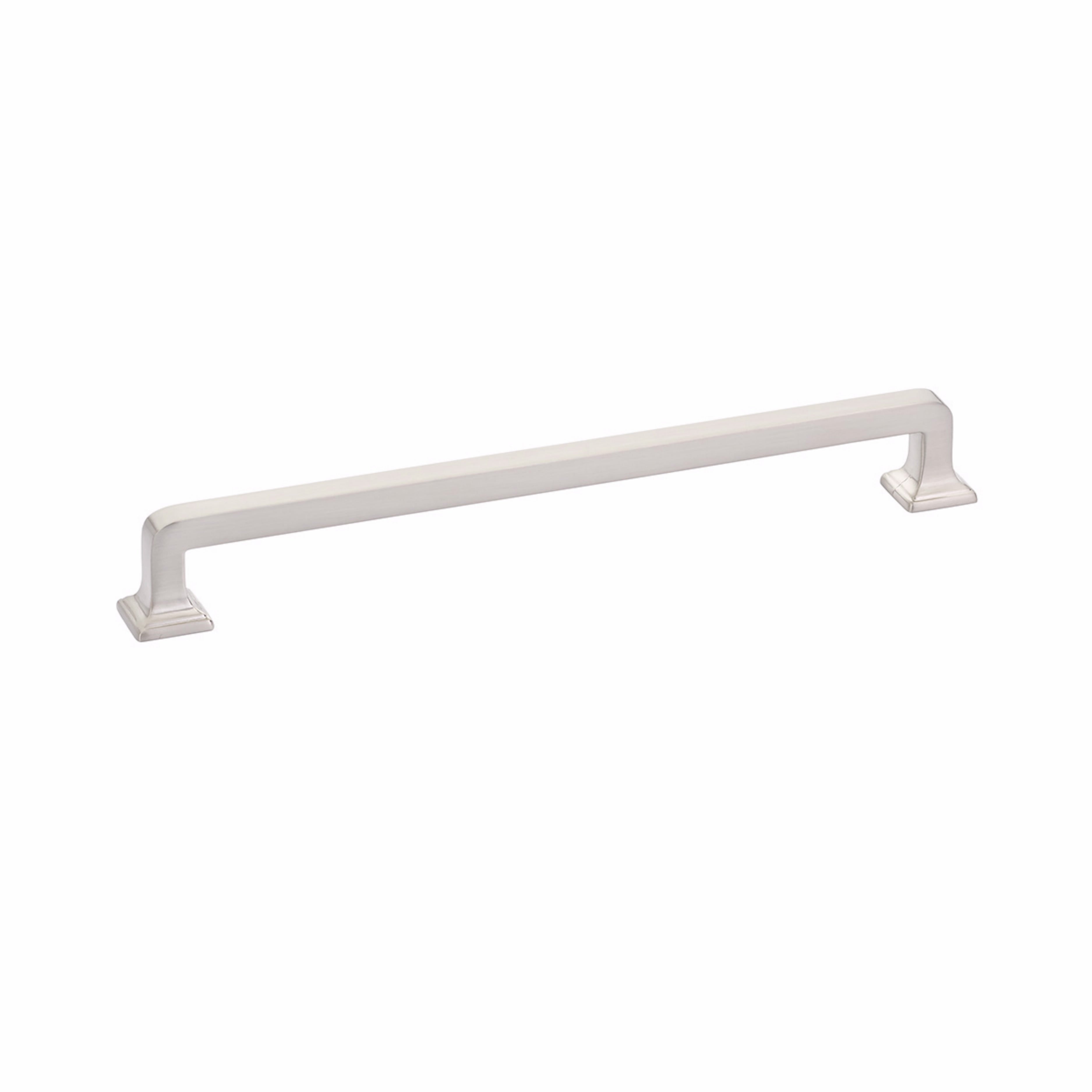 Schaub 536-BN 8" Center to Center Menlo Park Cabinet Pull Brushed Nickel Finish
