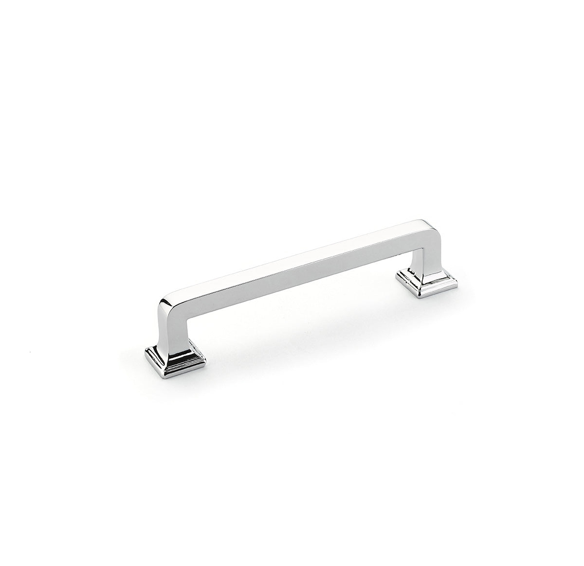 Schaub 538-26 4" Center to Center Menlo Park Cabinet Pull Polished Chrome Finish
