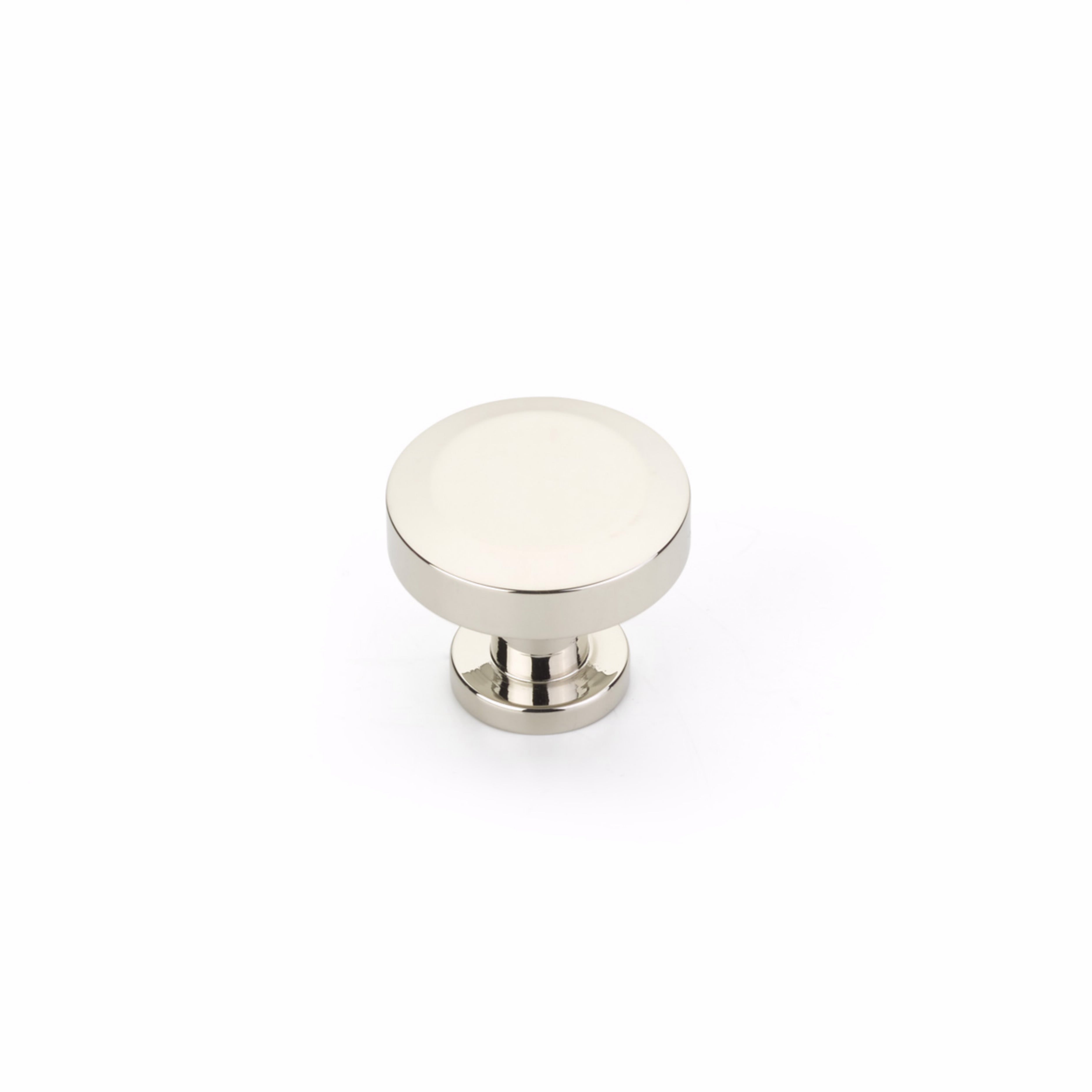 Schaub 550-PN 1-1/4" Diameter Heathrow Cabinet Knob Polished Nickel Finish