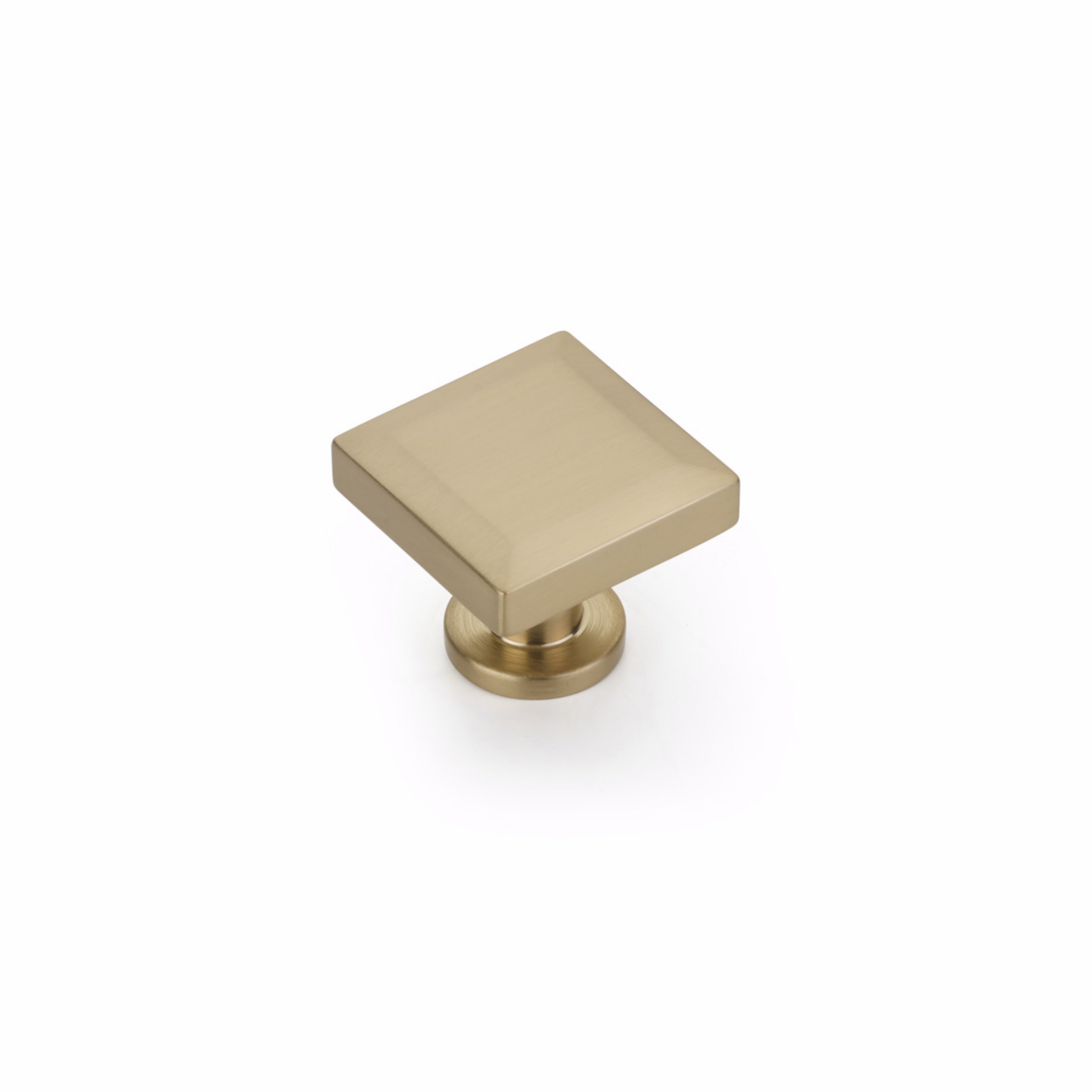 Schaub 551-SSB Heathrow 1-1/4" Cabinet Knob Signature Satin Brass Finish Main image