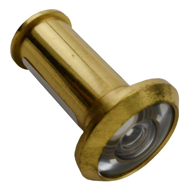 Deltana - Fire Rated Door Viewer - Bright Brass