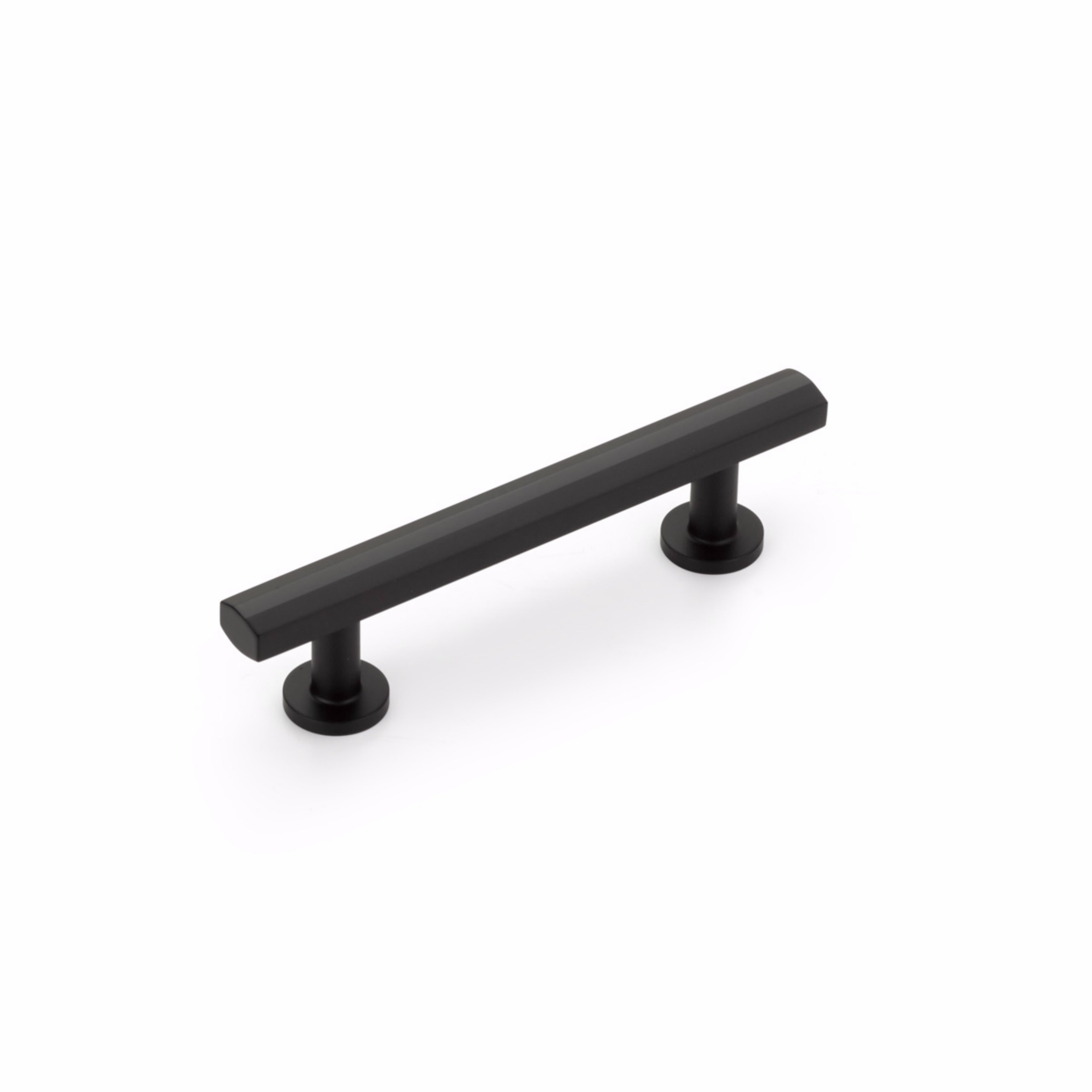 Schaub 560-MB 3-1/2" Center to Center Heathrow Cabinet Pull Matte Black Finish Main image