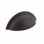 Schaub 573-10B 3" Center to Center Atherton Hammered Plain Edge Cup Pull Oil Rubbed Bronze Finish
