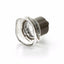 Schaub 61-10B City Lights Soft Square Glass Knob Oil Rubbed Bronze Finish