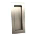 Omnia - Contemporary Flush Pull - Satin Nickel
