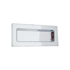 Omnia - Contemporary Flush Pull - Bright Chrome