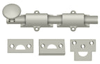 Deltana - 6" Surface Bolt; Heavy Duty - Satin Nickel