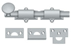 Deltana - 6" Surface Bolt; Heavy Duty - Satin Chrome