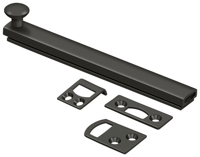 Deltana - 6" Surface Bolt; Concealed Screw; Heavy Duty Secondary image