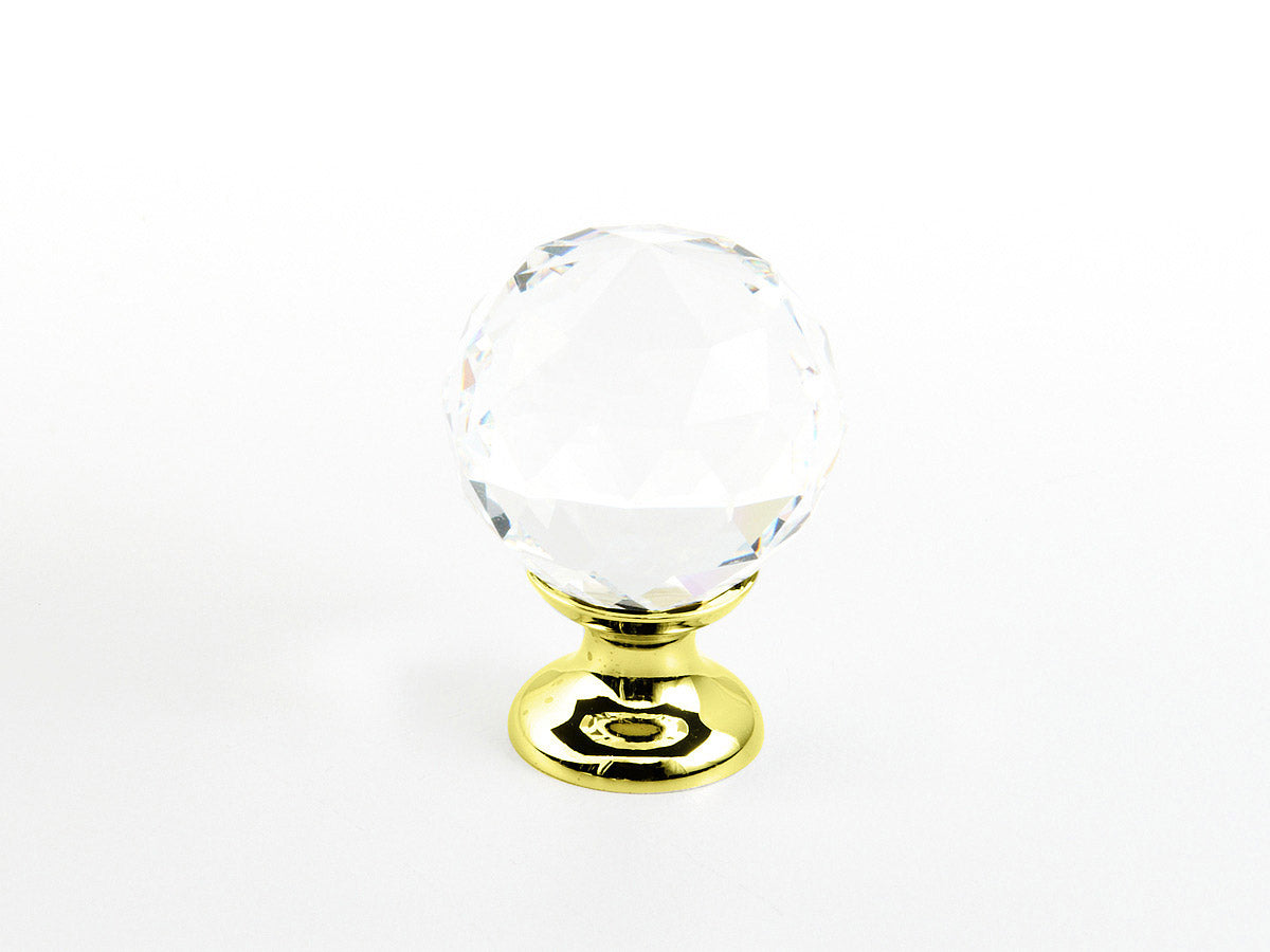 Schaub 70-CS-03 1-1/8" Stargaze Cabinet Knob Bright Brass Finish