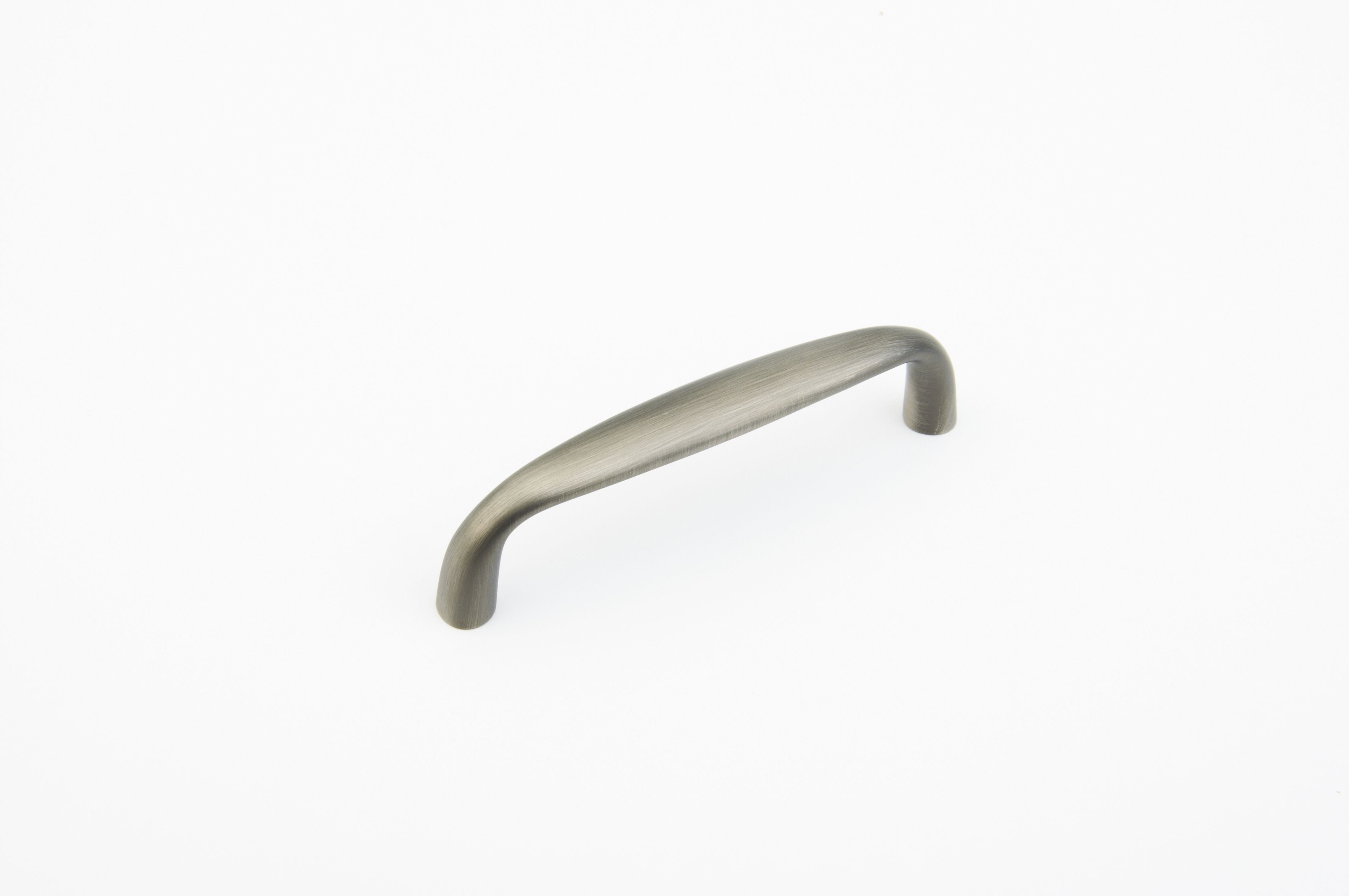 Schaub 732-AN 4" Center to Center Traditional Cabinet Pull Antique Nickel Finish Main image