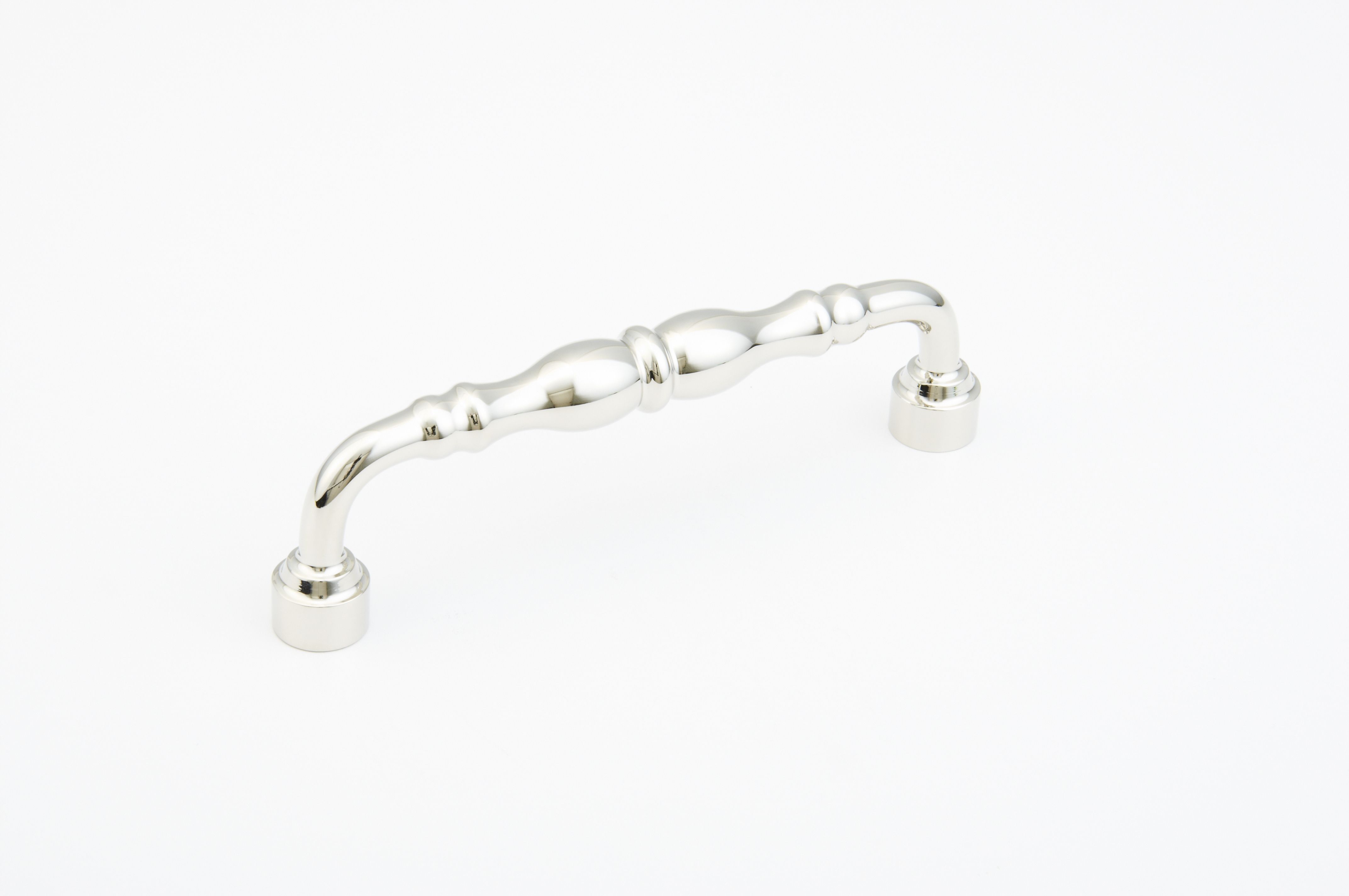 Schaub 748-PN 6" Center to Center Colonial Cabinet Pull Polished Nickel Finish Main image