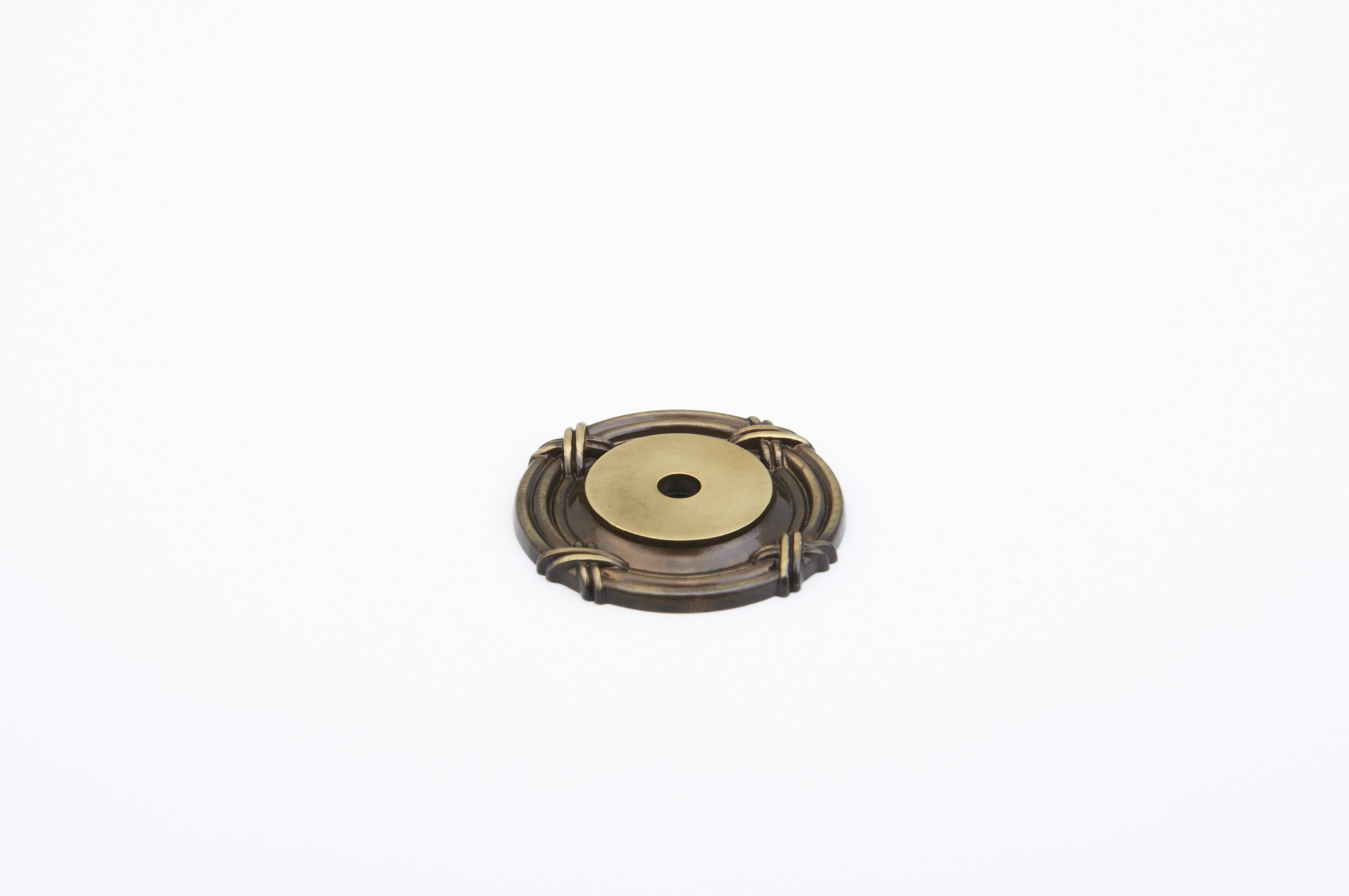 Schaub 756-ALP 1-1/2" Versailles Backplate Antique Light Polish Finish