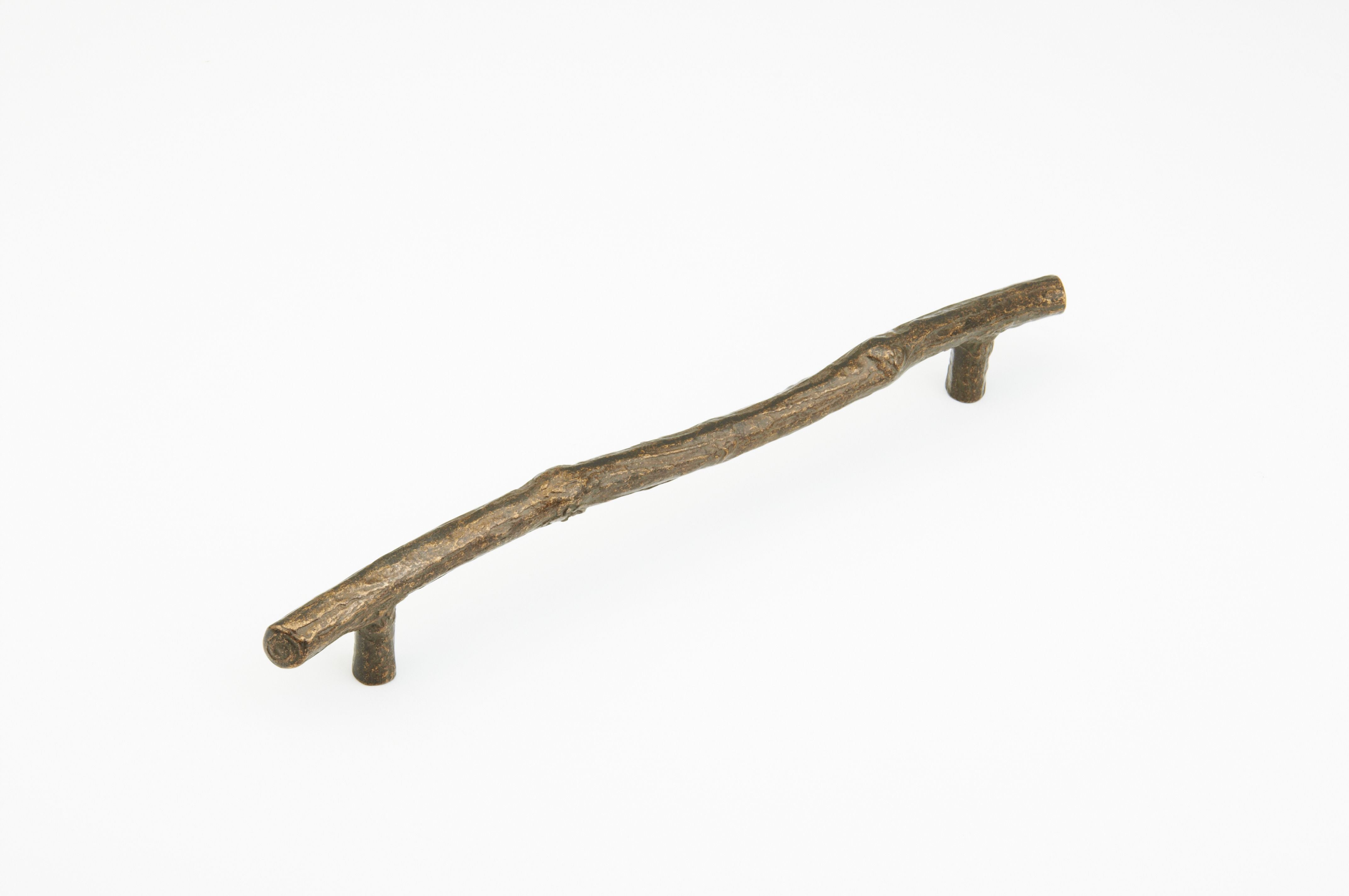 Schaub 785-AZ 12" Center to Center Mountain Twig Appliance Pull Antique Bronze Finish Main image