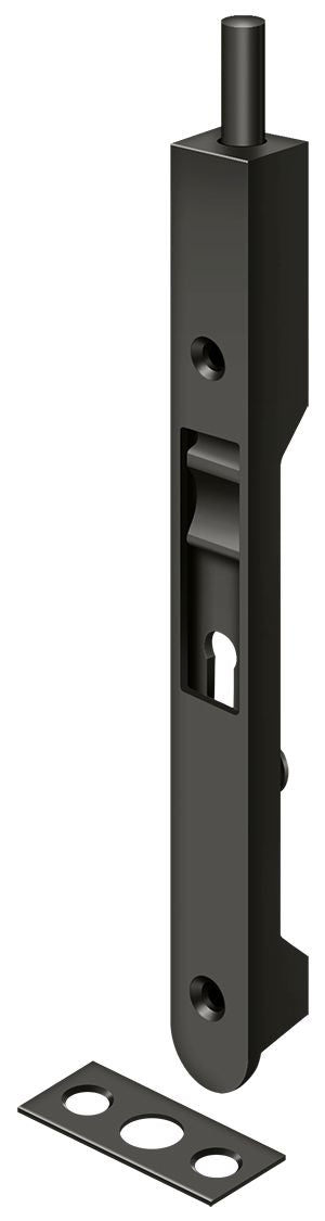 Deltana - 7" Flush Bolt; Heavy Duty - Oil Rubbed Bronze