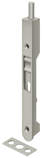 Deltana - 7" Flush Bolt; Heavy Duty - Satin Nickel