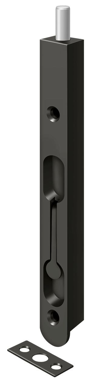 Deltana - 7" Flush Bolt; Zinc - Oil Rubbed Bronze