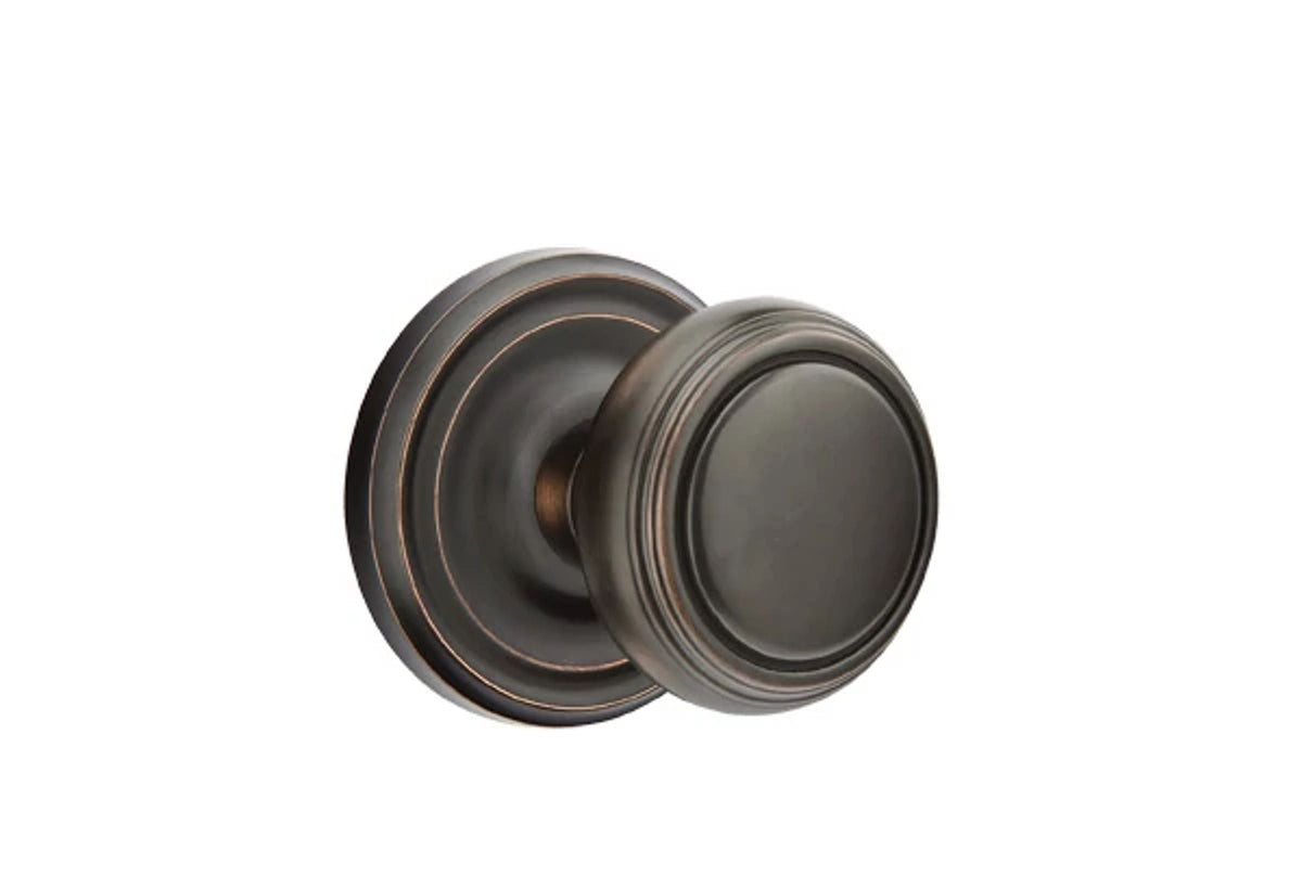 Emtek - Norwich Knob 2-3/8" and 2-3/4" Backset Single Cylinder Melrose Tubular Handleset Main image
