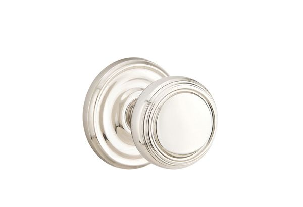 Emtek - Norwich Knob 2-3/8" Backset Passage with Regular Rose for 1-1/4" to 2" Door Secondary image