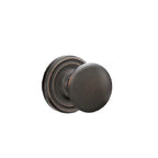 Emtek - Providence Knob 2-3/8" Backset Passage with Regular Rose for 1-1/4" to 2" Door - Oil Rubbed Bronze