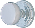 Emtek - Providence Knob 2-3/8" Backset Passage with Regular Rose for 1-1/4" to 2" Door - Polished Chrome